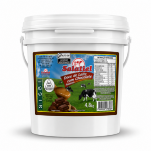 Doce de Leite Pastoso com Chocolate Cremoso Balde